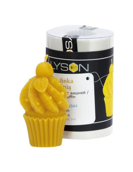 FORMA SILIKONOWA - MUFFINKA Z WIŚNIĄ