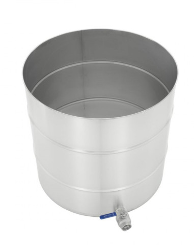 ODSTOJNIK NIERDZEWNY - ZAWÓR KULOWY 2" - 500 KG