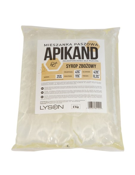 APIKAND ZBOŻOWY SYROP - KARTON 6 X 2KG