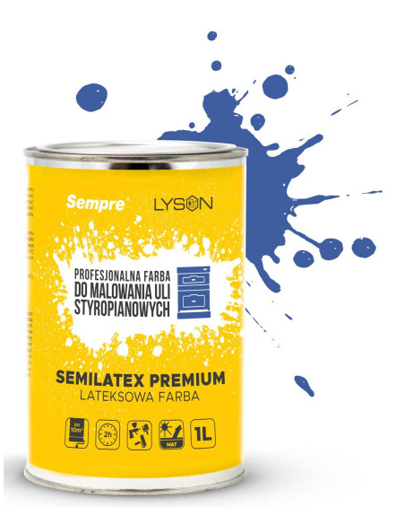 FARBA DO ULI - NIEBIESKA-CIEMNA - 1L