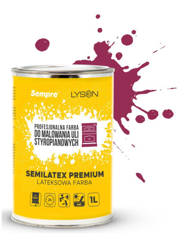 FARBA DO ULI - RÓŻOWA-CIEMNA - 1L