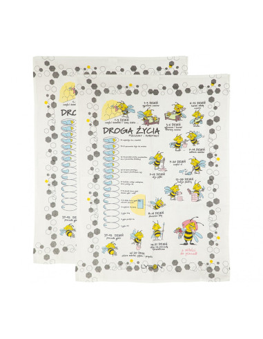 ŚCIERECZKA BAWEŁNIANA - 2 SZTUKI