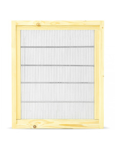 KRATA ODGRODOWA DADANT W OBRAMOWANIU DREWNIANYM - Z WRĘGAMI