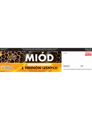 ETYKIETY Z KOTRETYKIETĄ NA MIÓD Z TERENÓW...