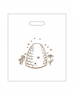 TORBY FOLIOWE LDPE 50 SZT. 30 X 35 CM "KÓSZKA"