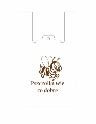 TORBY FOLIOWE (ZRYWKI) HDPE "PSZCZÓŁKA WIE CO...