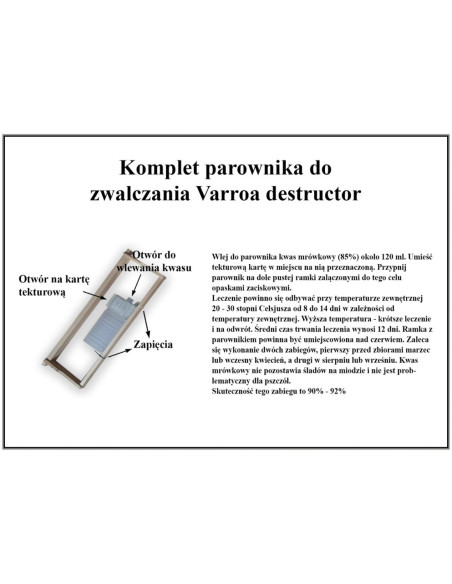 DOZOWNIK DO KWASU MRÓWKOWEGO