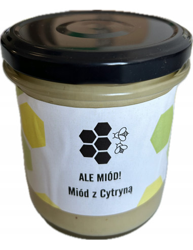 MIÓD Z CYTRYNĄ - 400G