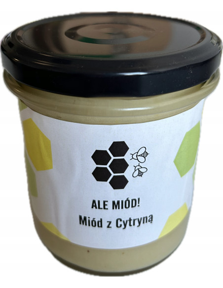MIÓD Z CYTRYNĄ - 400G