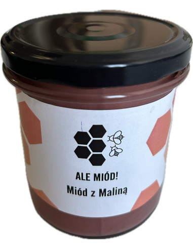 MIÓD Z MALINĄ - 400G