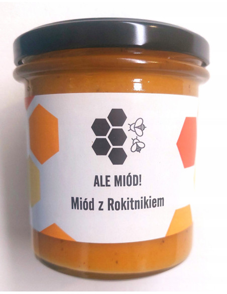 MIÓD Z ROKITNIKIEM- 400G