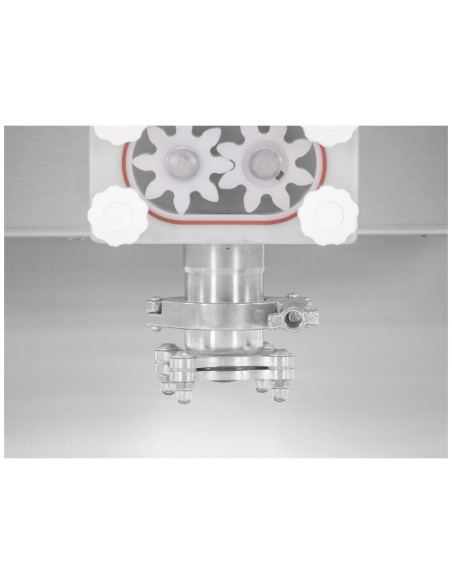 WIELOFUNKCYJNE URZĄDZENIE DO MIODU Z WAGĄ DO DOZOWANIA, KREMOWANIA I PRZEPOMPOWYWANIA MIODU - Z MODUŁEM ZĘBATYM 230V - PREMIUM