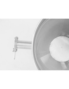 ODSTOJNIK NIERDZEWNY - 70L - Z SITEM STOŻKOWYM 2