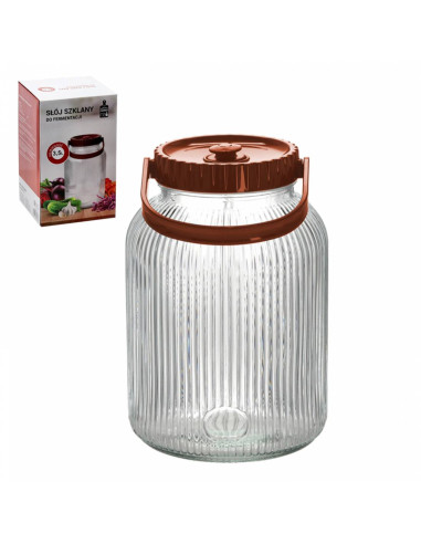 Szklany Słój do Fermentacji 3,5L