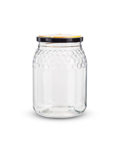 Słoik Plastikowy z Nakrętką 746 ml - 1 szt.