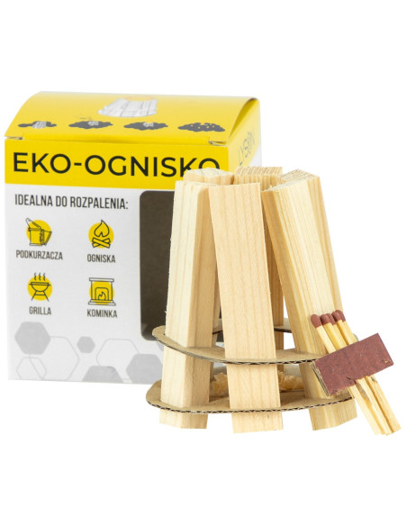 Ekologiczna rozpałka do podkurzacza - 1 szt.