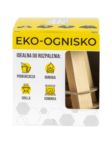 Ekologiczna rozpałka do podkurzacza - 1 szt.