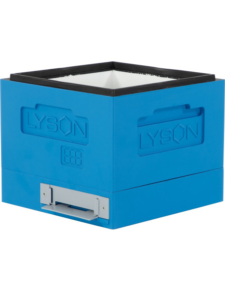 Mini dennica do mini ula WL, Dadant CLASSIC na ramki modułowe, malowany (niebieski)