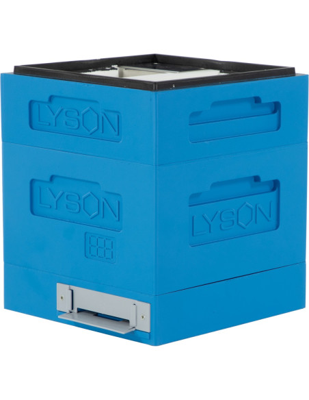 Mini dennica do mini ula WL, Dadant CLASSIC na ramki modułowe, malowany (niebieski)