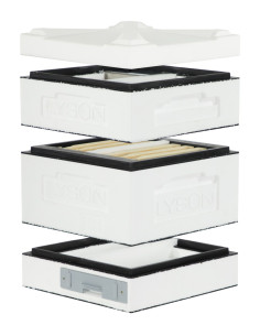 Mini przegroda do mini ula WL, Dadant CLASSIC na ramki...