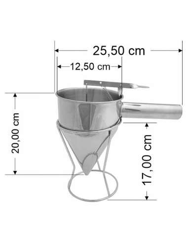 Lejek do Wosku ze Stojakiem – 1,2L