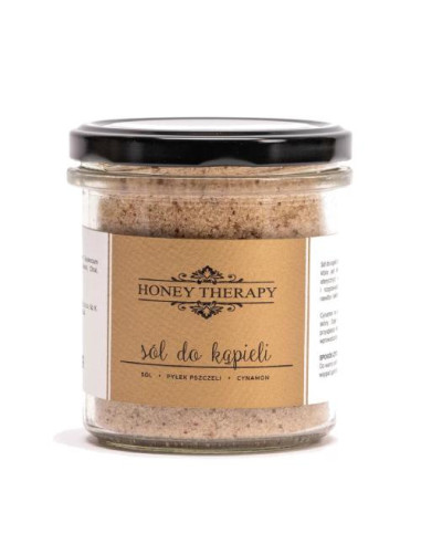 Sól do Kąpieli z Pyłkiem Pszczelim i Cynamonem...