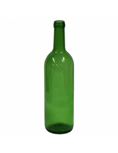 Butelka do Wina 750 ml – Zielona, Bez Korka
