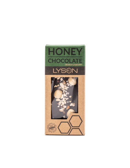 Czekolada z Miodem i Orzechami Laskowymi, 50g