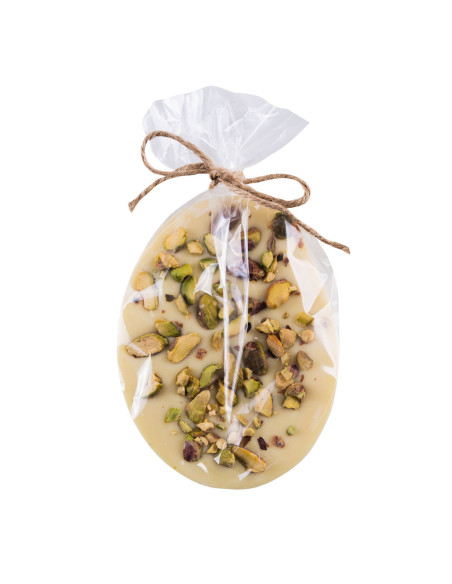 Czekolada Biała z Pistacjami w Kształcie Jajka – 85g
