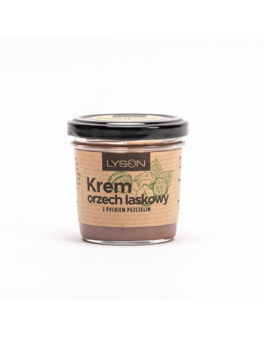 Krem Orzech Laskowy z Pyłkiem Pszczelim - 100g