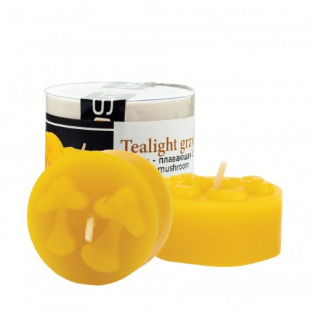 FORMA SILIKONOWA - TEALIGHT GRZYBKI - WYSOKOŚĆ 2CM