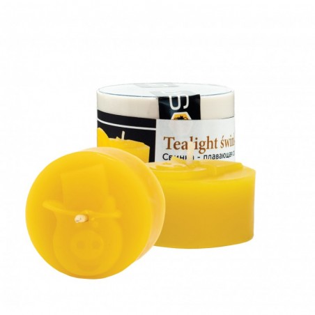 FORMA SILIKONOWA - TEALIGHT ŚWINKA - WYSOKOŚĆ 2CM
