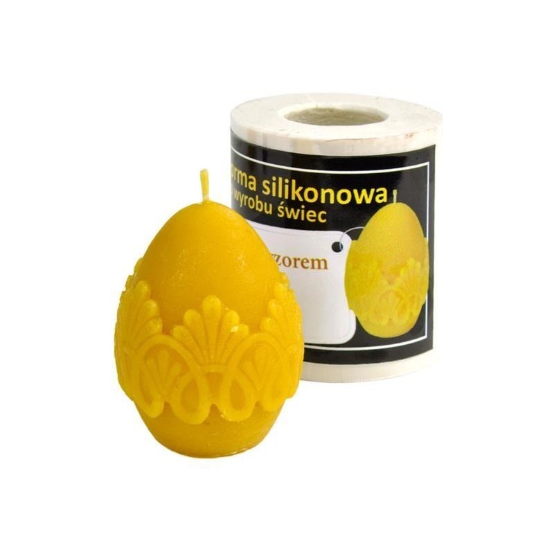 FORMA SILIKONOWA - JAJKO ZE WZOREM - WYSOKOŚĆ...