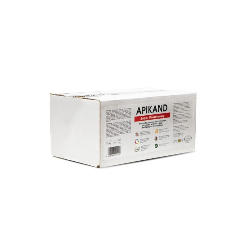 APIKAND SUPER PROTEINOWY - CIASTO - KARTON (12...