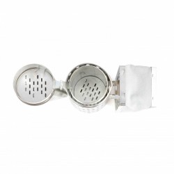 PODKURZACZ Z CHŁODNICĄ - OCYNKOWANY - BEETOOLS -  WYS. 32CM 2