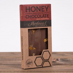 Czekolada Mleczna z Miodem, Pomarańczą i Imbirem – 100g 2