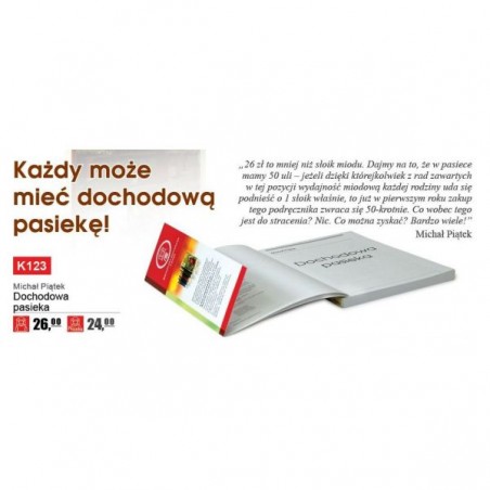 KSIĄŻKA - "DOCHODOWA PASIEKA" ~ MICHAŁ PIĄTEK