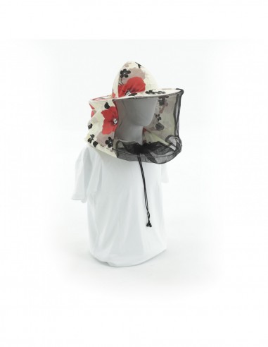 KAPELUSZ PSZCZELARSKI, BAWEŁNIANY - Z TYŁU...