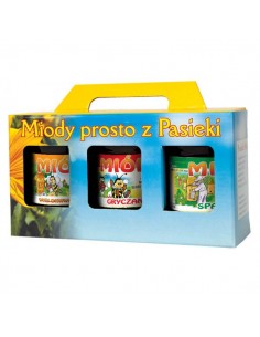 Pudełko na 3 słoik 315ml - 1szt - wzór P2A