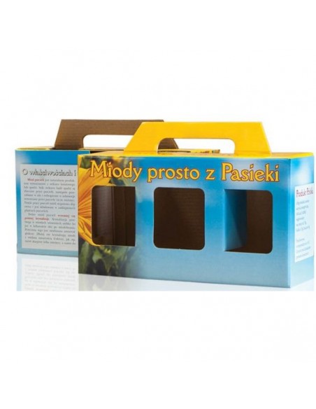 Pudełko na 3 słoik 315ml - 1szt - wzór P2A