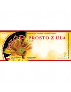 ETYKIETY NA MIÓD PROSTO Z ULA 116X50 – 100 SZT.