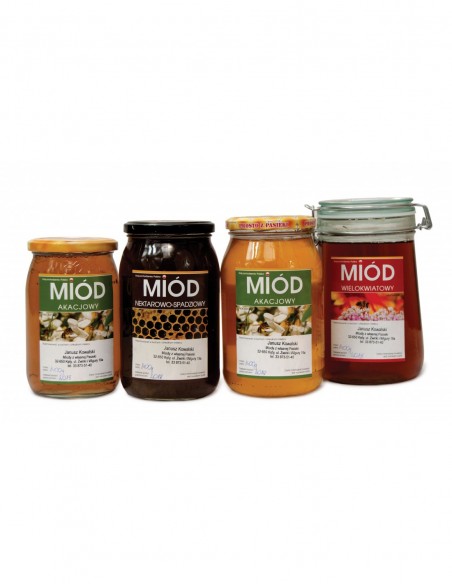 ETYKIETY NA MIÓD SPADZIOWY 100X76 – 100 SZT.