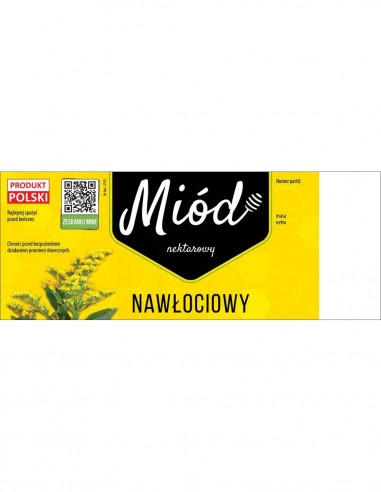 ETYKIETY NA MIÓD NAWŁOCIOWY 154X60 (DUŻE) – 100...