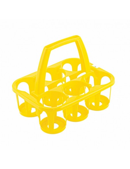 KOBIAŁKA DO TRANSPORTU - NA SŁOIKI Z MIODEM - ŻÓŁTA