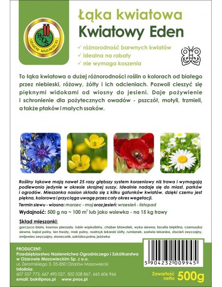 NASIONA - ŁĄKA KWIATOWA EDEN 250G