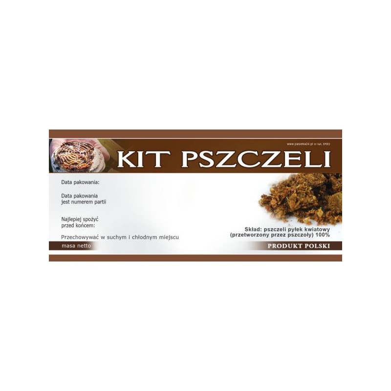 ETYKIETY NA KIT PSZCZELI – 50 SZT.