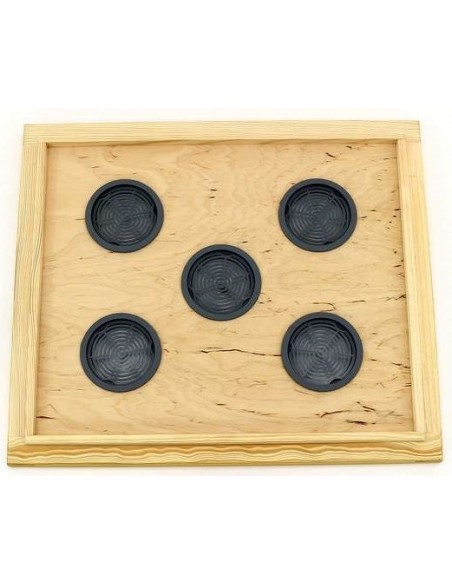 POWAŁKA DREWNIANA - 5 OTWORÓW - WIELKOPOLSKA 12-RAMKOWA, DADANT