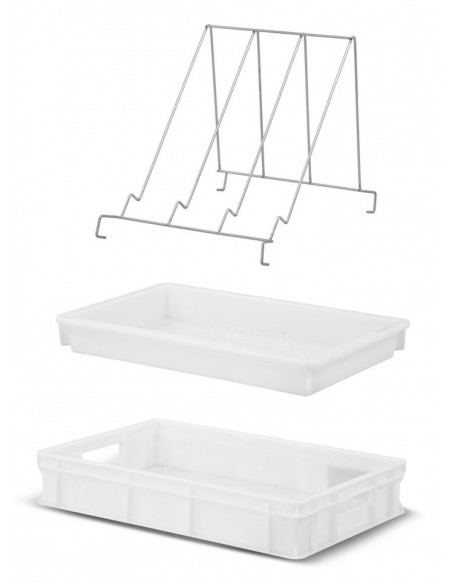 WANIENKA DO ODSKLEPIANIA RAMEK - Z SITEM PLASTIKOWYM - WYS. 100MM
