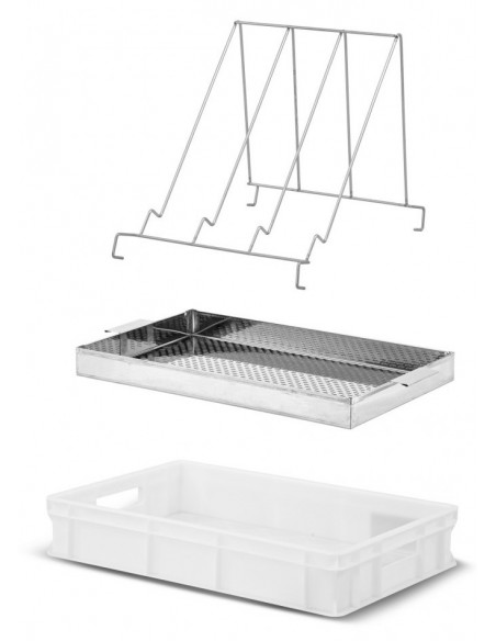 WANIENKA DO ODSKLEPIANIA RAMEK - Z SITEM NIERDZEWNYM - WYS. 100MM