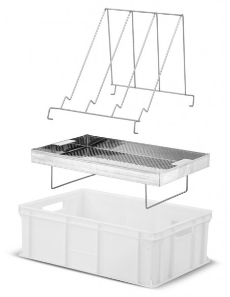 WANIENKA DO ODSKLEPIANIA RAMEK - Z SITEM NIERDZEWNYM - WYS. 200MM